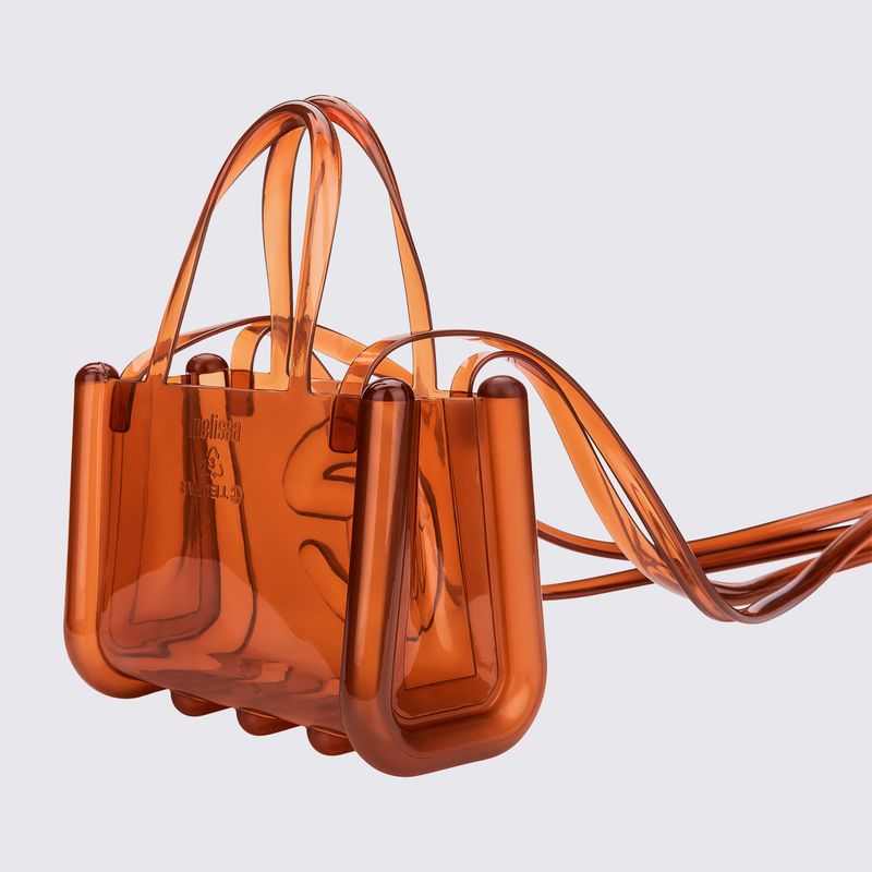 34404---MELISSA-X-TELFAR-SMALL-JELLY-SHOPPER-MARROM-TRANSPARENTE-VARIACAO2