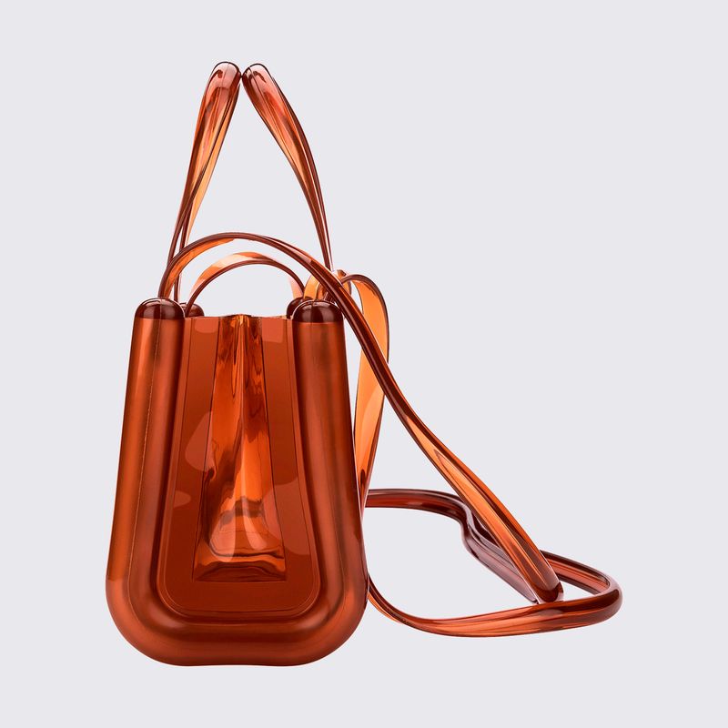 34404---MELISSA-X-TELFAR-SMALL-JELLY-SHOPPER-MARROM-TRANSPARENTE-VARIACAO4