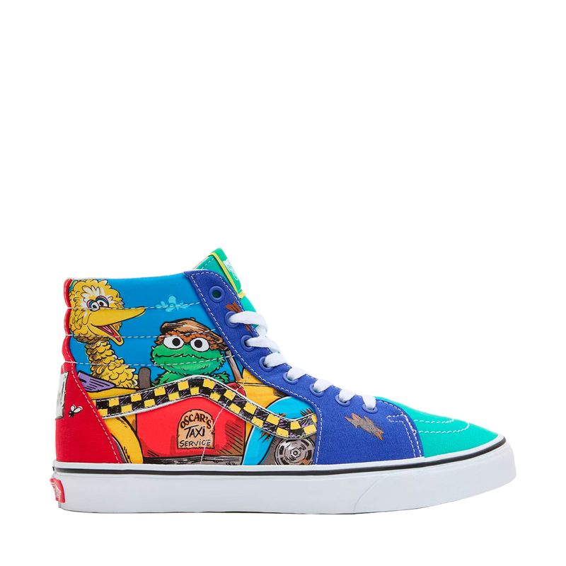 Sk8 Hi Sesame Vans Vans X Sesame Street Sk8-Hi 'Multi-Color - Main Image