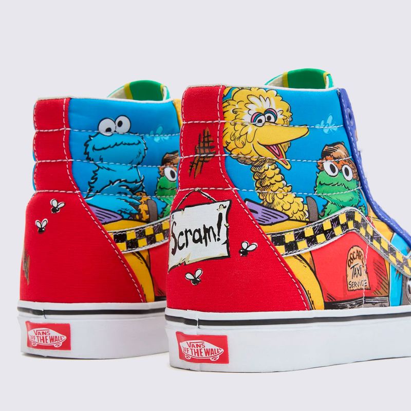 VN000D5IBMB---Tenis-Vans-x-Sesame-Street--SK8-HI-Multi-Variacao6