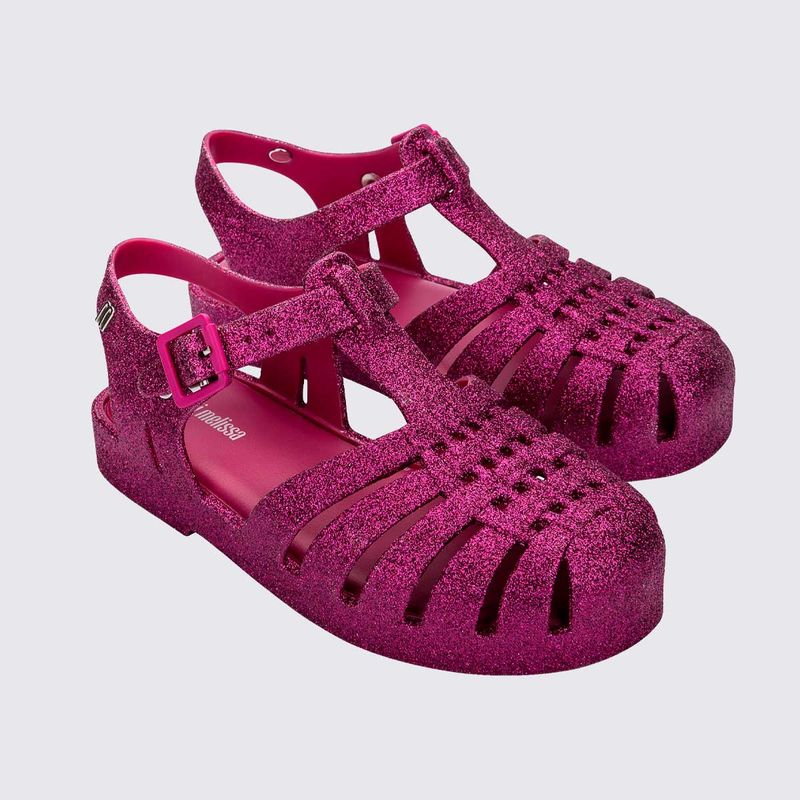 Mini Melissa Possession Glitter Infantil Rosa 35759 Menina Shoes