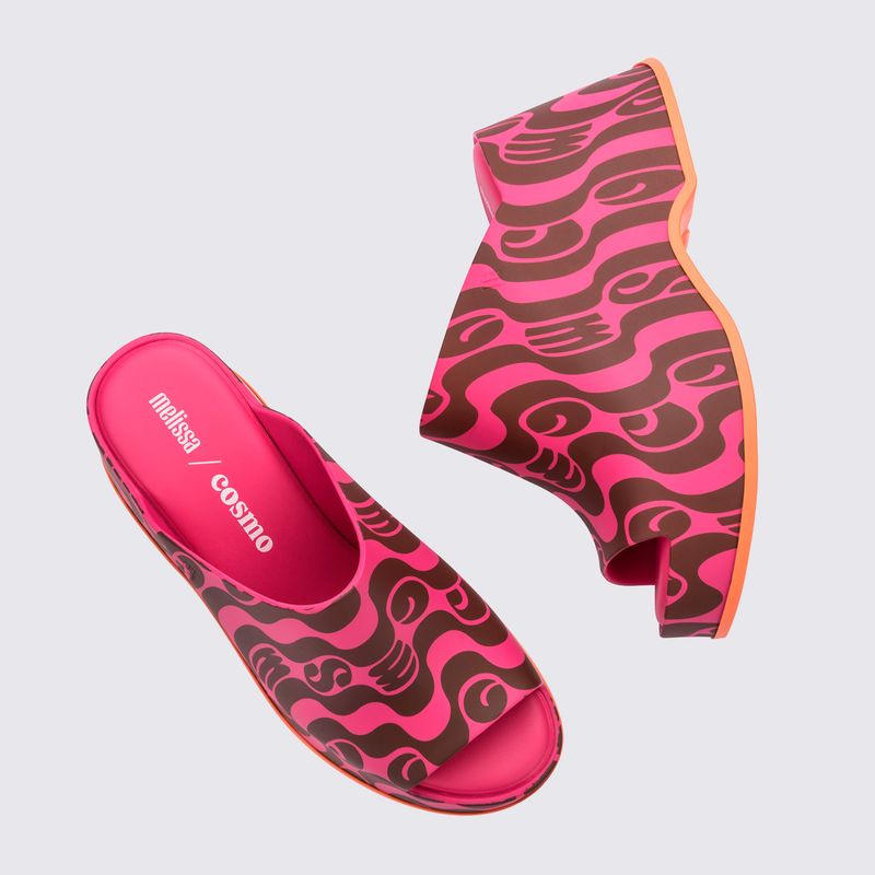 Melissa Patty Orla Cosmo Rosa Preto 35714 Menina Shoes