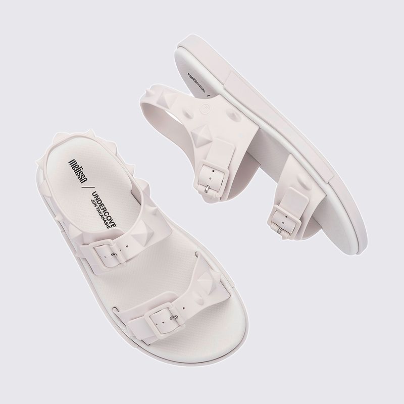 Melissa Spikes Sandal + Undercover Branco Fosco 33788 - Menina Shoes |  Comprar Tênis Veja, Vans, Converse, Melissa e Kipling.