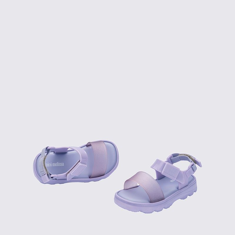 35935---MINI-MELISSA-KICK-OFF-SANDAL-BB-CorBC157---LILAS-GLITTER-Variacao4