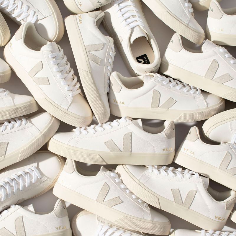 Tênis Veja Campo Chromefree Leather White Natural CP0502429A