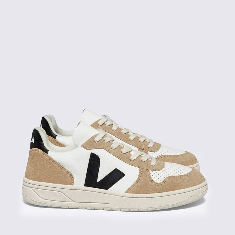 Tênis Veja V-10 Leather Unissex - Menina Shoes