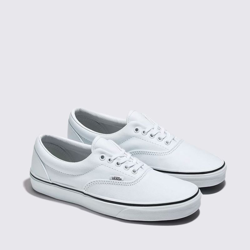 Vans Authentic Vans Era Couro Branco Tênis Vans Era Canvas True