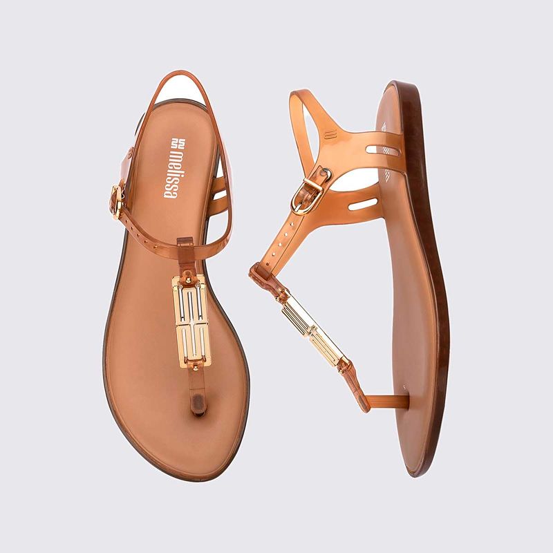 Melissa Solar M Chic Marrom - Menina Shoes