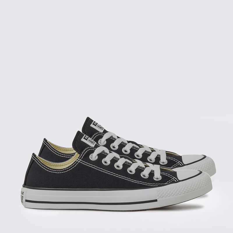 Tênis Chuck Taylor All Star Preto Crú - Estilo e Conforto - Menina