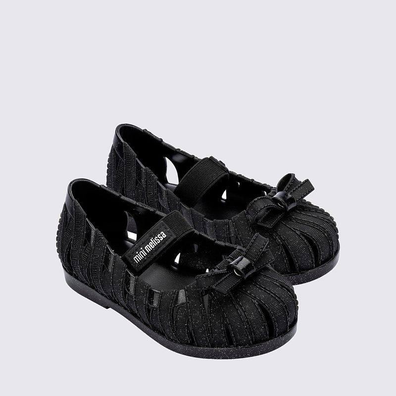 35956---MINI-MELISSA-M-LOVER-BALLERINA-BB-BD132---PRETO-GLITTER-Variacao3