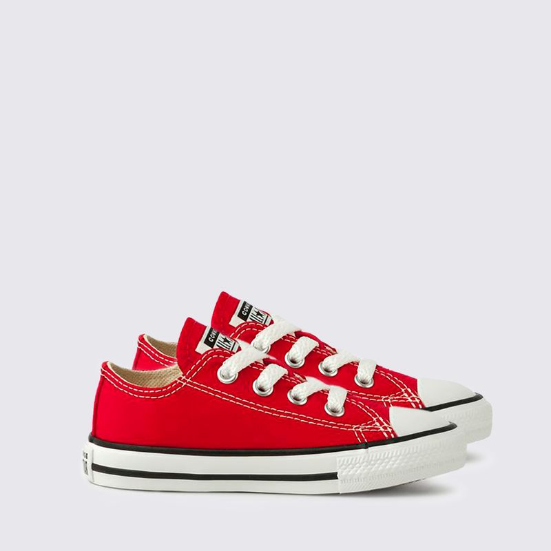 All Star Infantil Cano Baixo Vermelho Star Infantil All Star