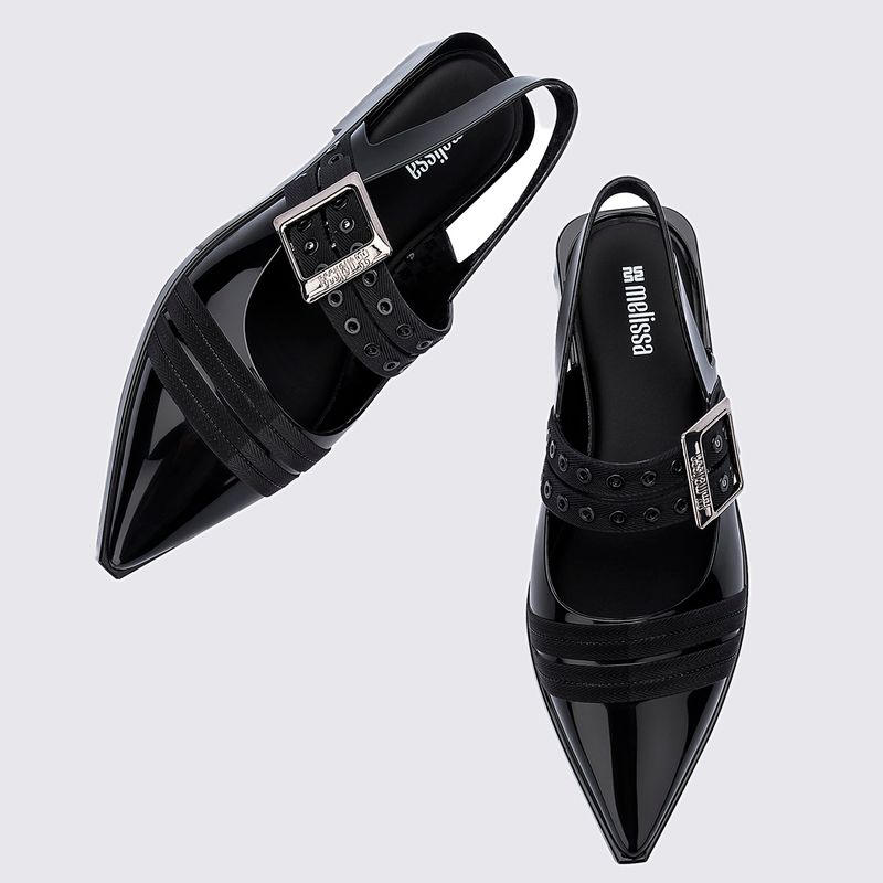 Melissa Ladylike Preto - Menina Shoes