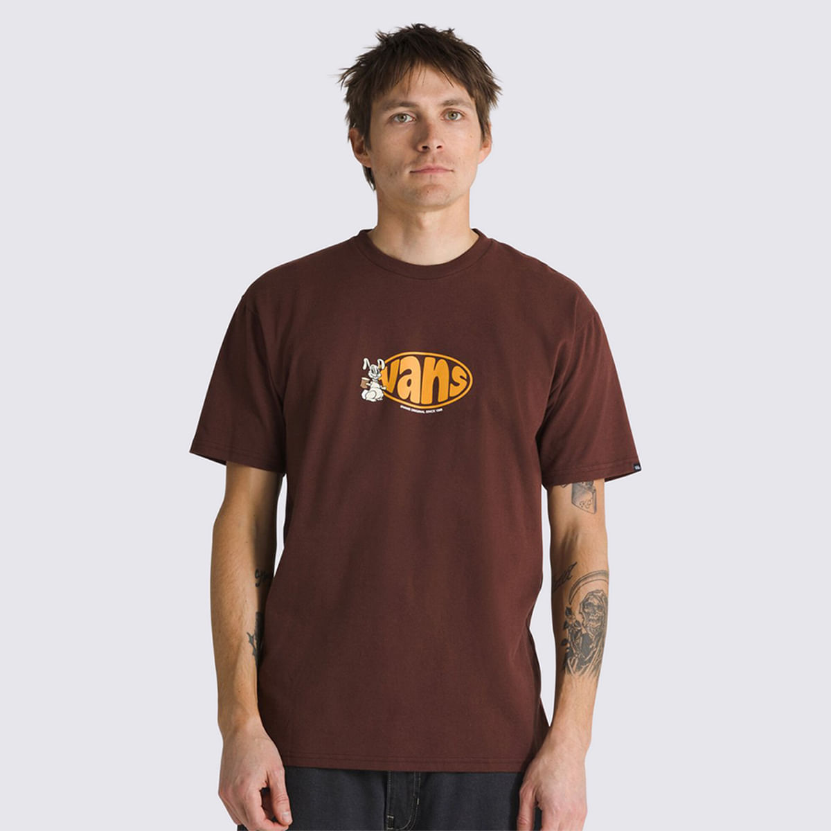 Camiseta Vans Hopper SS Bitter Chocolate VN000HKE7YOC