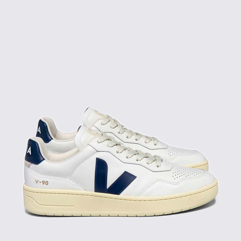 VD2003656-Tenis-Veja-V-90-Leather-White-Nautico-Variacao3