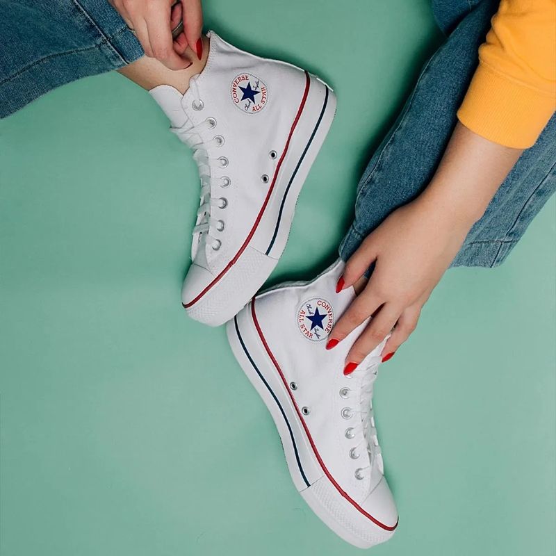 All Star Branco Sapolio Para Limpar Tenis Branco Tênis Converse