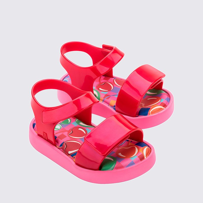 33663---Mini-Melissa-Jump-Print-BB-Cor-BF146---ROSA-VERMELHO-PEROLADO-variacao3