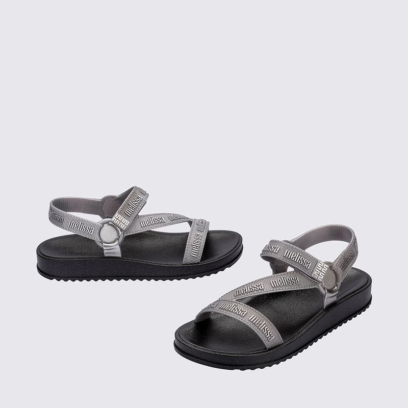 37154---Melissa-Stripes-M-Lover-Metallic-AD-CorBK660-PRETO-METALIZADO-PRATA-VARIACAO5