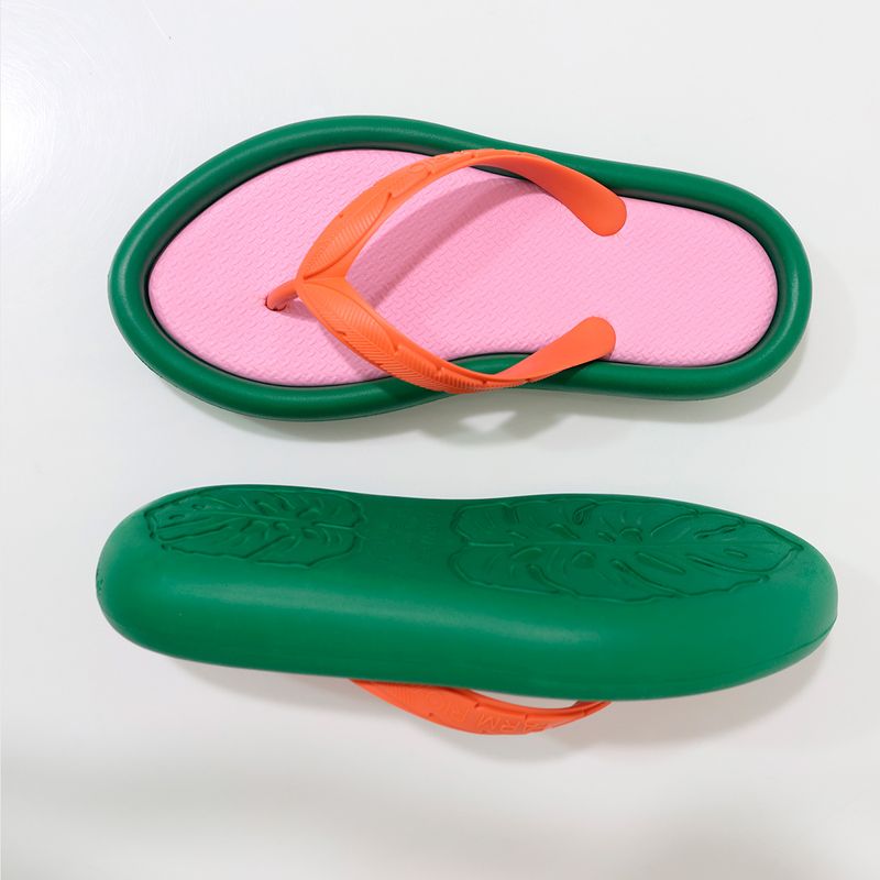 Chinelo Farm Canoa Colorê Multicor - Menina Shoes