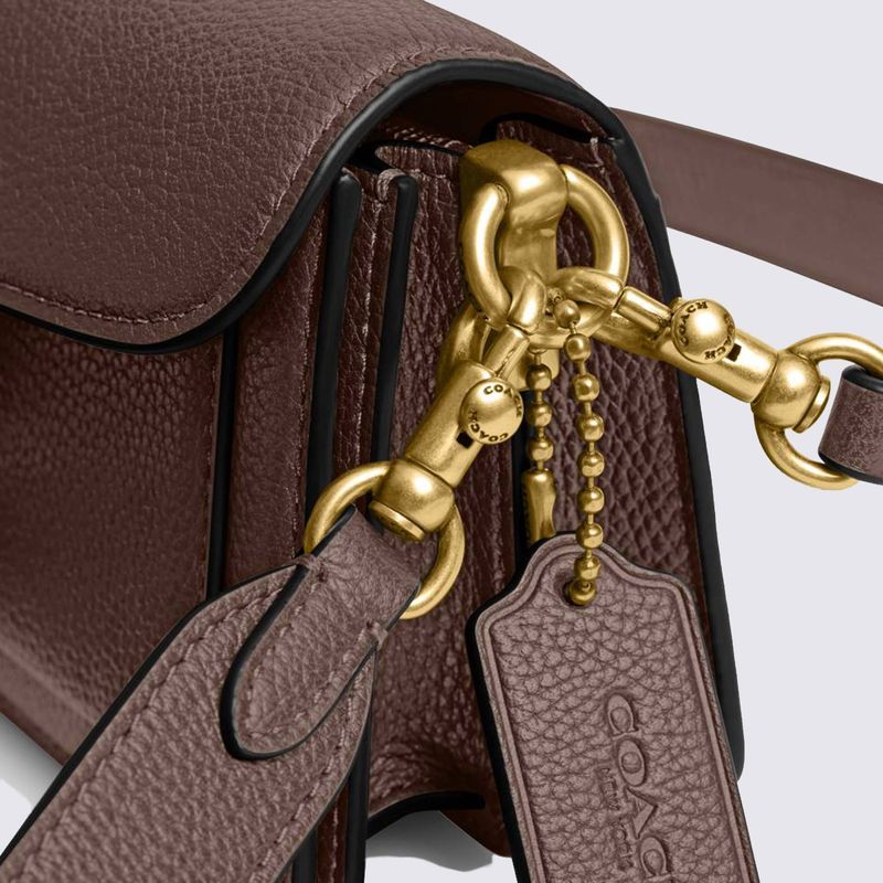 BOLSA COACH NEW YORK TABBY SHOULDER 20 MARROM | Acquarela Shop
