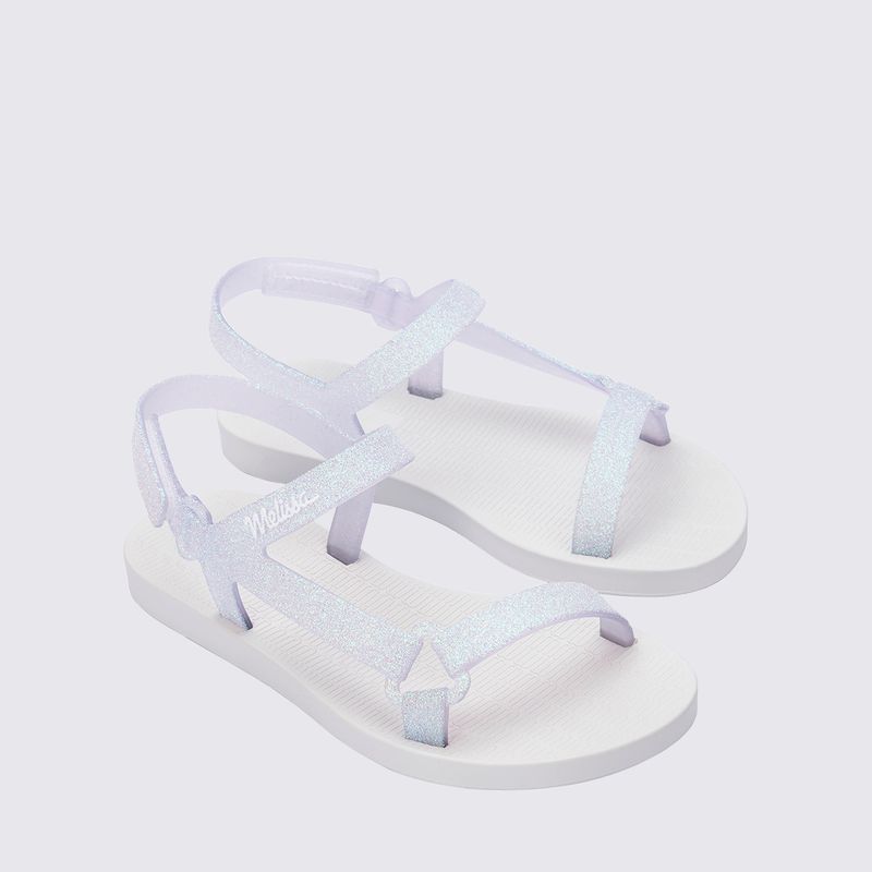 トップス YANYAN ROMY MICROSTRIPE MINI DORESS Mini Melissa Sun Downtown II Infantil Rosa Médio - Menina Shoes