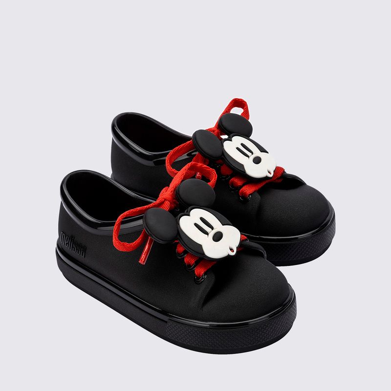 Mini Melissa Hip Mickey And Friends Baby Preto 36101 Menina Shoes