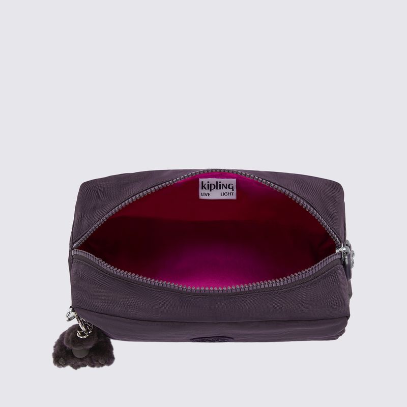 Necessaire Kipling Gleam Roxo I454267U - Menina Shoes