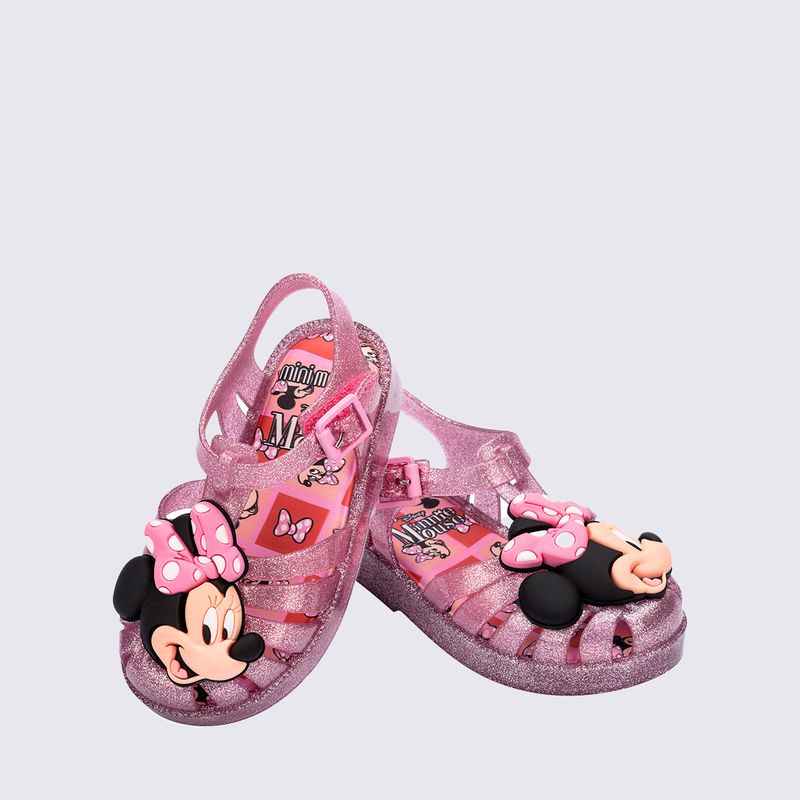 Mini Melissa Possession + Minnie Mouse Baby Rosa Glitter 36105