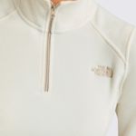 A019NQLI-Fleece-The-North-Face-Glacier-14-Zip-White-Dune-variacao4