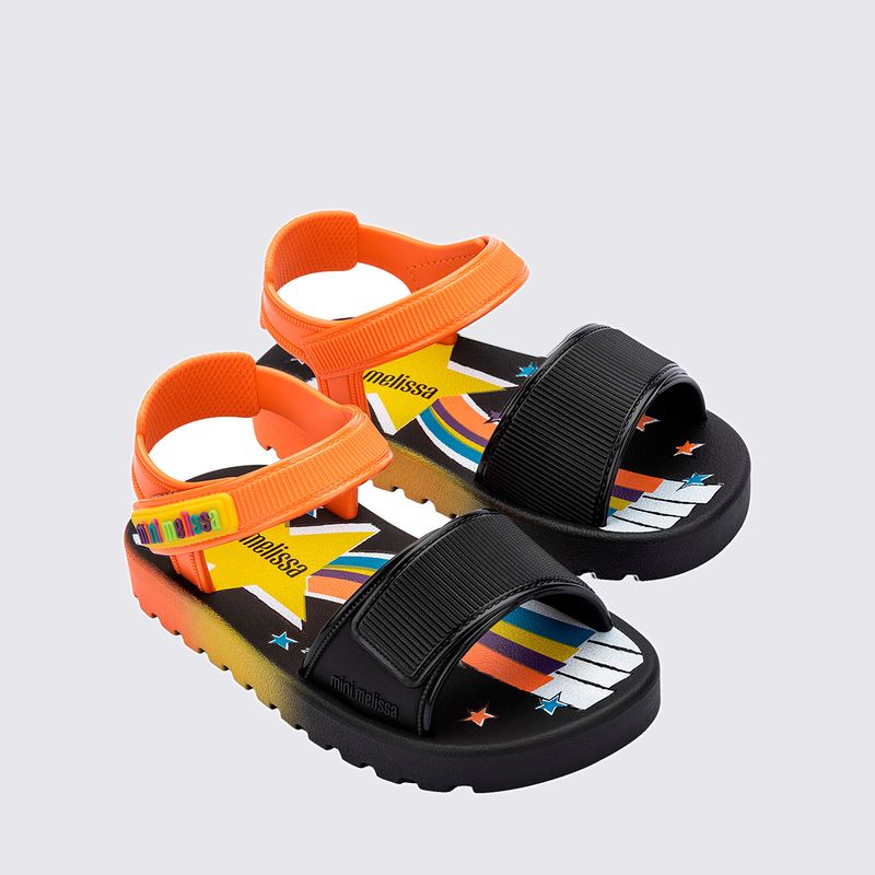 37105-Mini-Melissa-Colors-CorBQ450---PRETO-LARANJA-Variacao3
