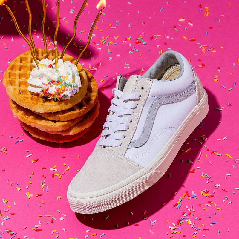 Solado Alto Tenis Vans Feminino Com Salto Tênis Vans Old Skool
