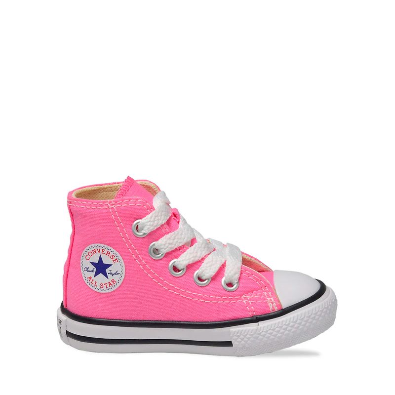 Tênis Converse Rosa Bebe All Star Chuck Rosa Star Plataforma All