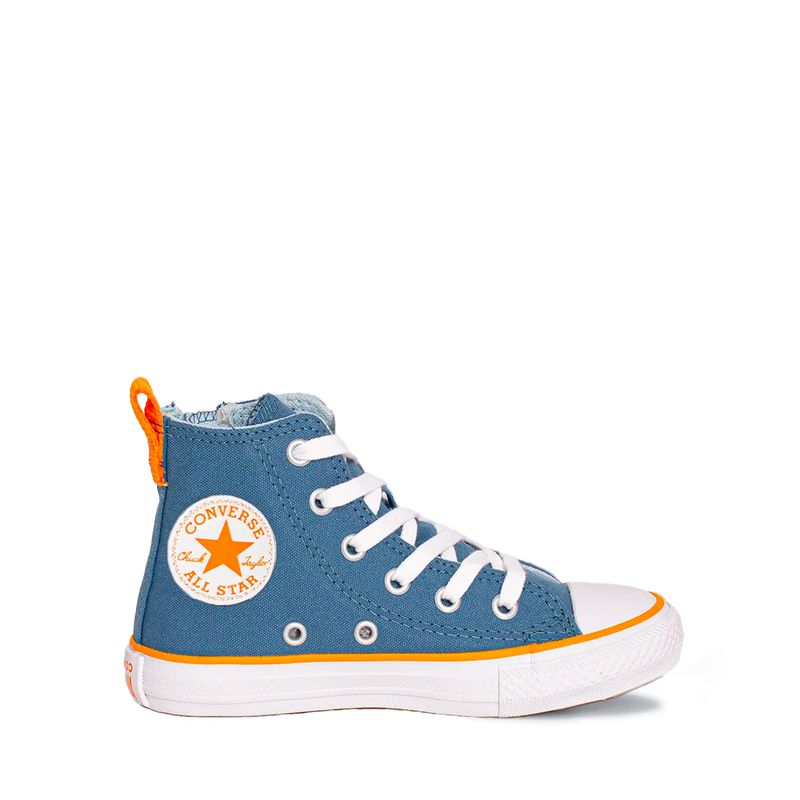 Tenis-Converse-Chuck-Taylor-All-Star-Infantil-Azul-Escuro-Laranja-Branco-CK09090001-variacao-01