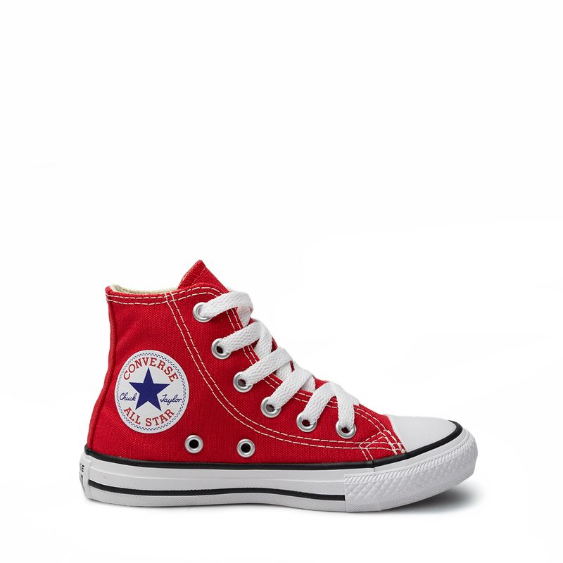 Tenis Converse Chuck Taylor All Star Infantil Vermelho Cru Preto CK00040004-variacao1
