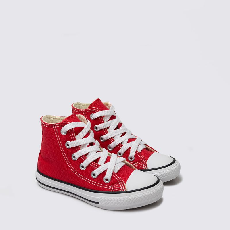 Tenis Converse Chuck Taylor All Star Infantil Vermelho Cru Preto CK00040004-variacao3