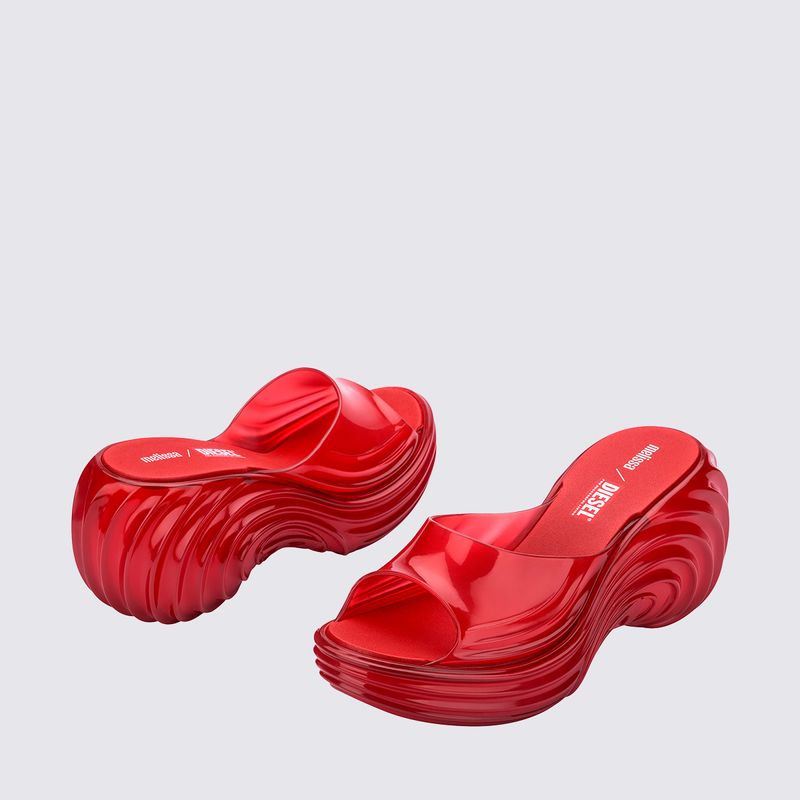 Melissa Quantum Platform + Diesel Vermelho Transparente 36152