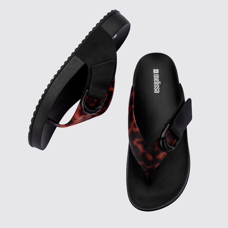 Melissa Cozy Thong Preto - Menina Shoes