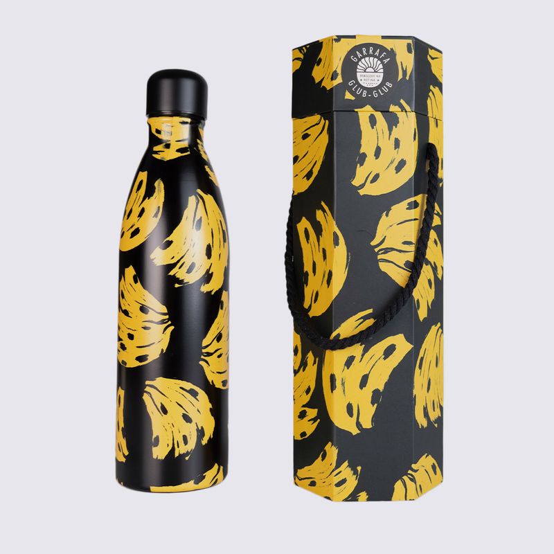 Garrafa Farm Glub Glub Bossa Banana 750ML - Menina Shoes