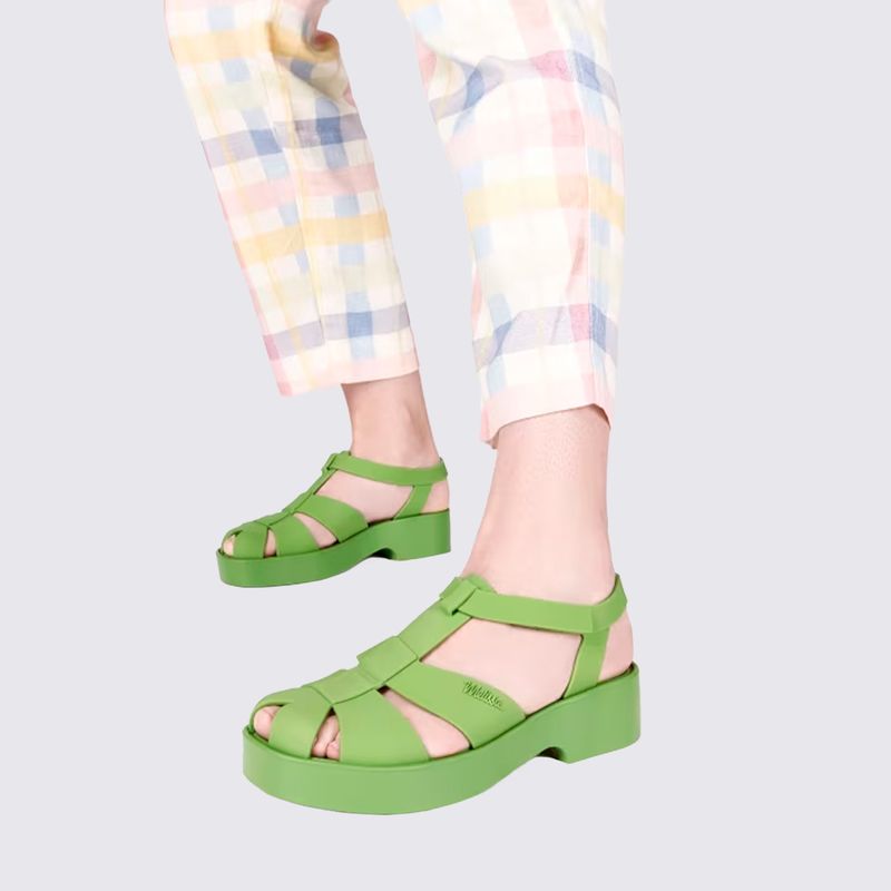 Melissa Sun Waves Platform Verde - Menina Shoes