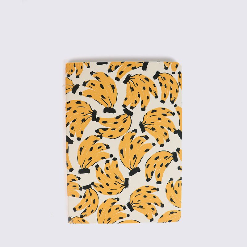 Trio De Cadernetas Farm Bossa Banana - Menina Shoes