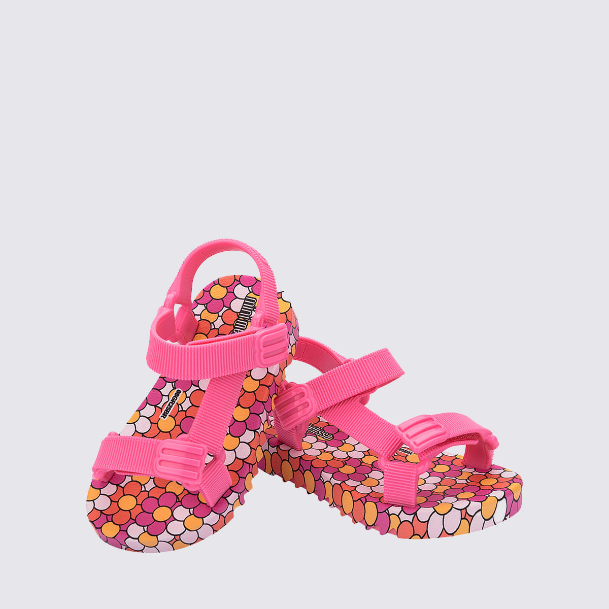 Mini Melissa + Bolsa Playtime Discover Infantil Rosa Amarelo 38018