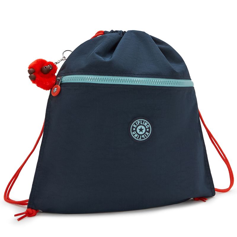 Mochila Kipling Supertaboo Azul - Menina Shoes