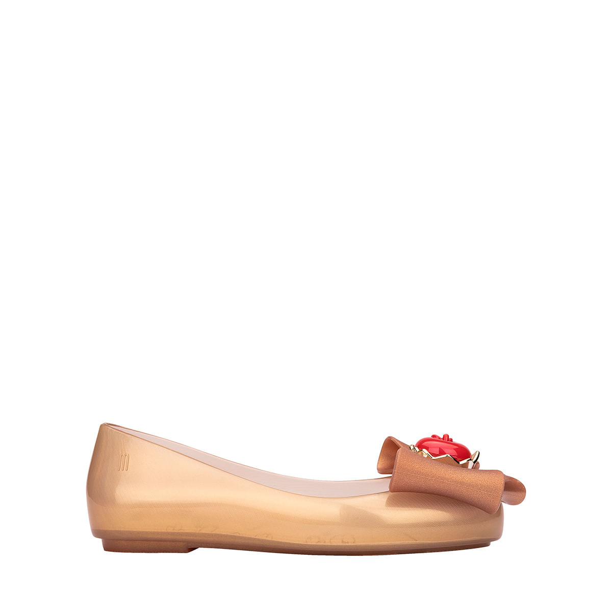 Mini Melissa Sweet Love + Snow White Bege Perolado 35853 - Menina