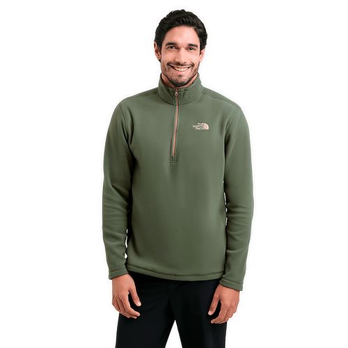 Fleece The North Face Glacier 1/4 Zip Preto - Menina Shoes