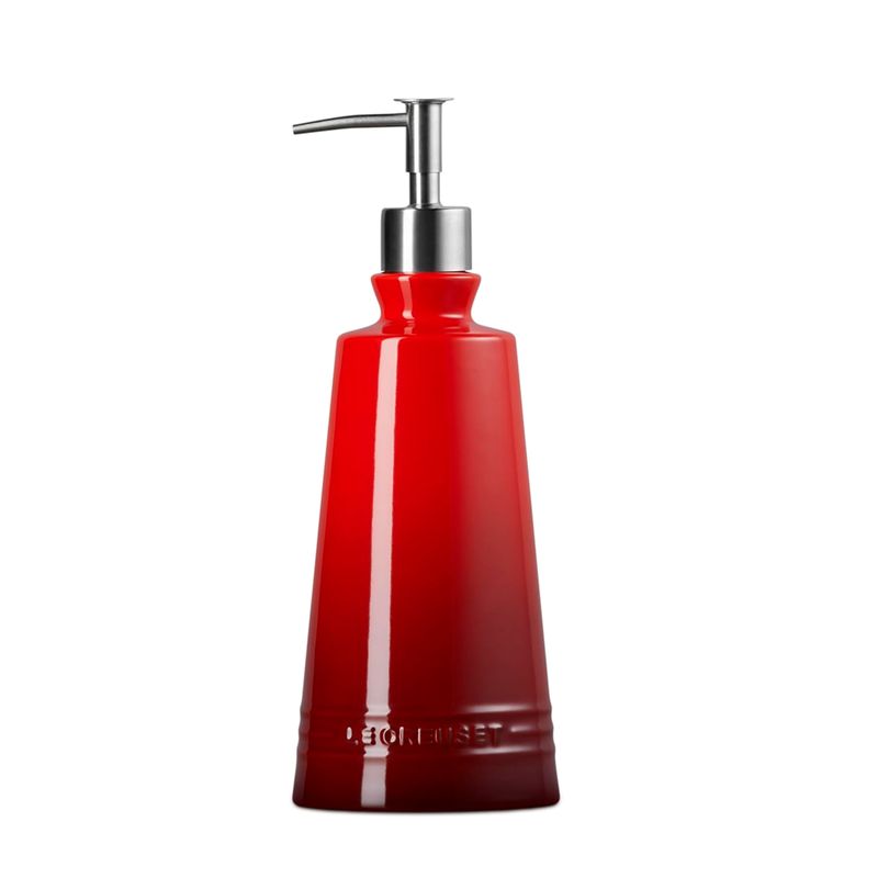 Dispenser para Sabão Le Creuset Vermelho 580 ML - Menina Shoes