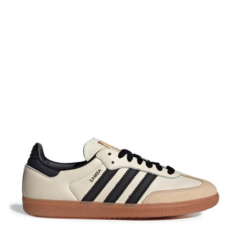 Tênis Adidas Samba OG Bege ID0478 - Menina Shoes