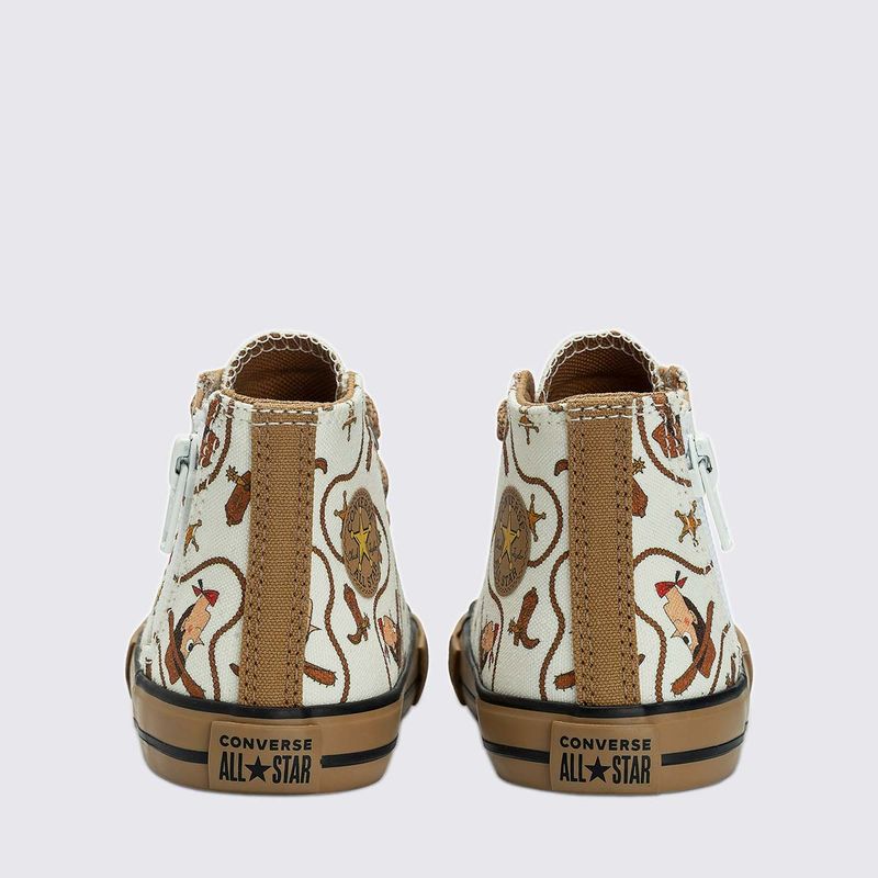 Tênis Converse All Star Chuck Taylor Side Zip Toy Story Marfim