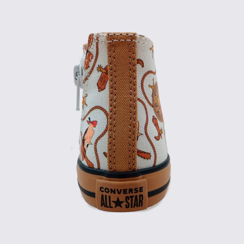 Tênis Converse All Star Chuck Taylor Side Zip Toy Story Marfim